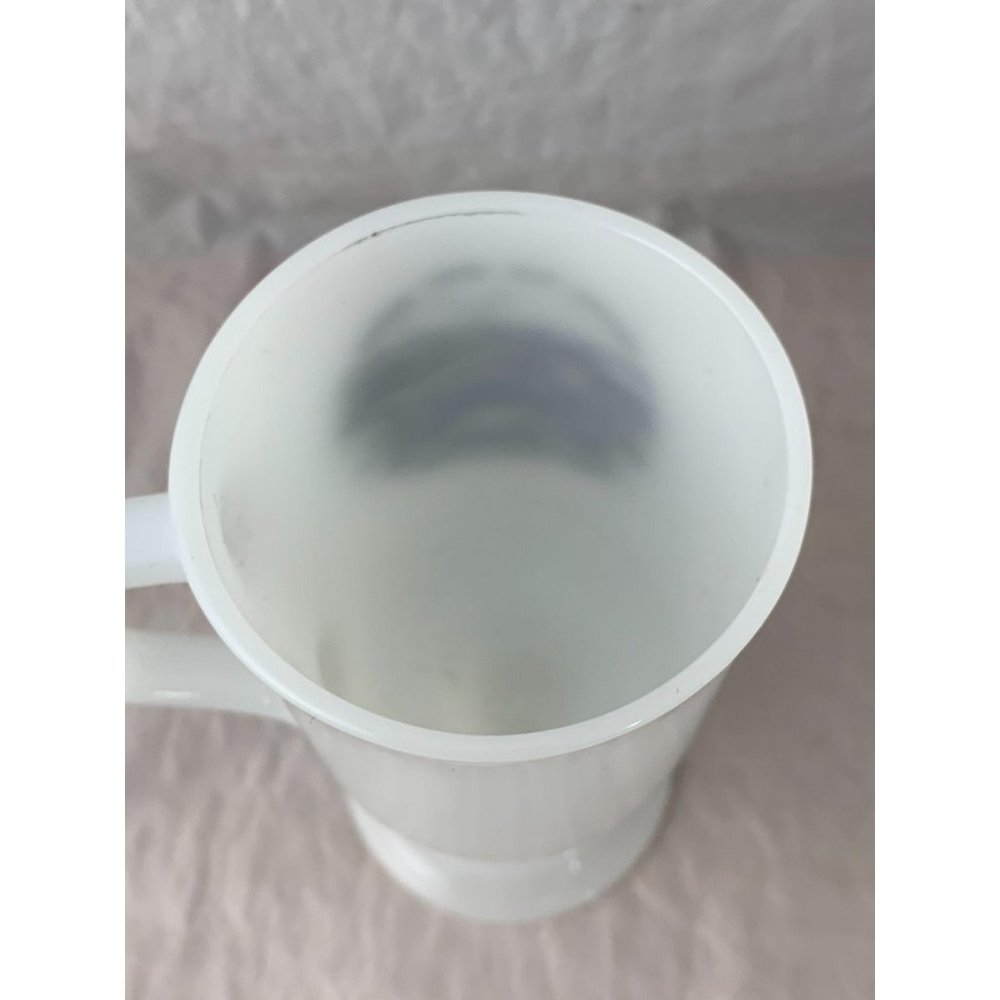 Vintage Grand Ole Opry House Footed Milk Glass Mug - Picture 7 of 7